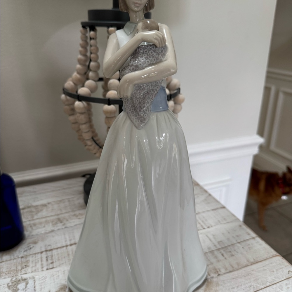 Lladro Nao Mother & Baby Porcelain Figurine #1413 - Picture 6 of 6